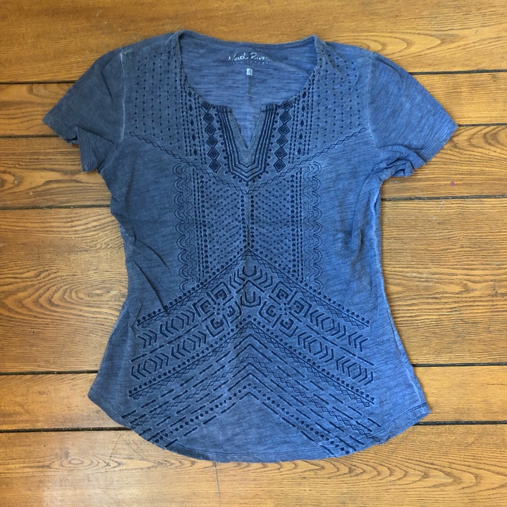 Geometric Patterned T-Shirt